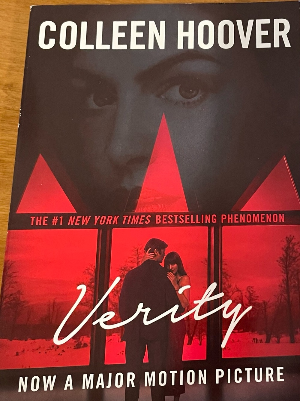 "Verity" by Colleen Hoover - paperback